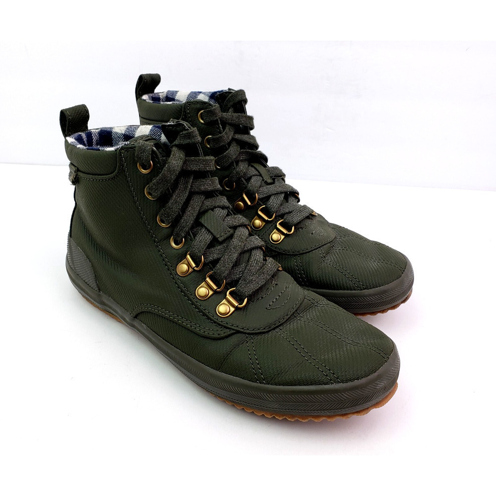 Keds Scout II Womens Size 6 Green Water Resistant Bootie Boots Shoes WF60609